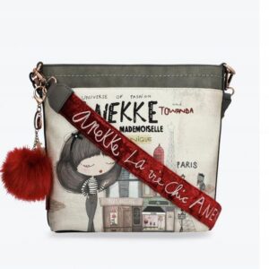 Anekke Couture - torebka trapezowa dwa paski - Lunula Dream Shop