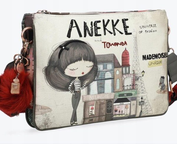 Anekke Couture - torebka z aksamitnym paskiem - Lunula Dream Shop